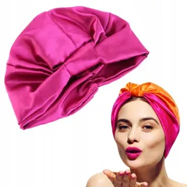 turban-czapka-czepek-na-noc-do-spania-roz-fuksja