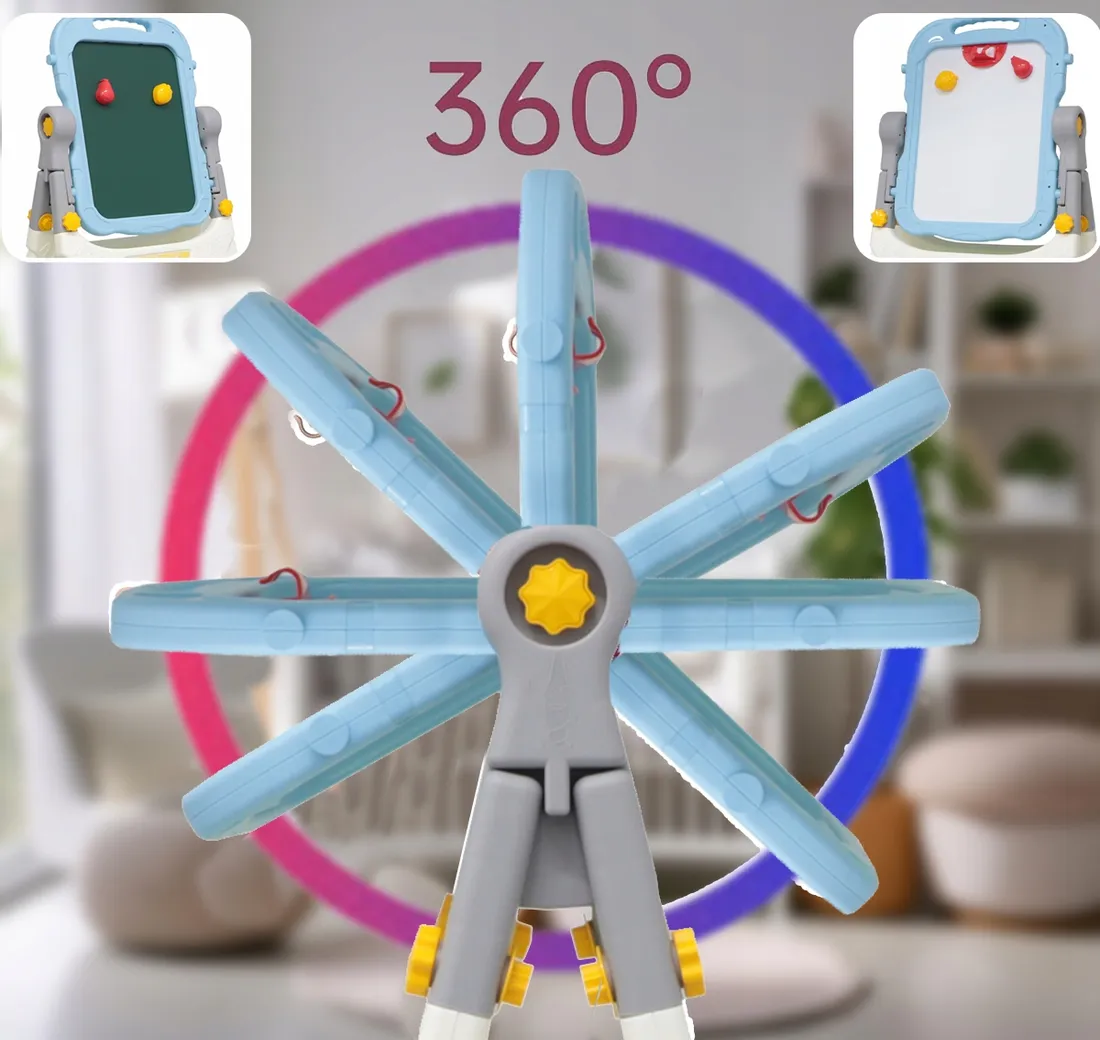 Tableau magnétique double face pour enfants, grand format, XXL