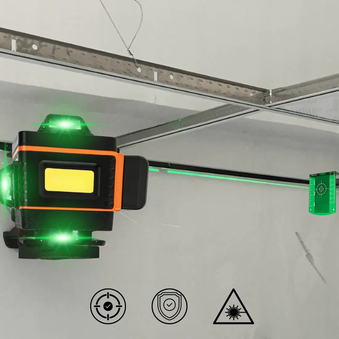 tarcza-do-lasera-zielona-stan-nowy