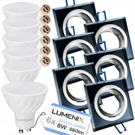 6x-oprawa-ruchoma-kwadrat-szklana-czarna-zarowka-gu10-led-8w-zimna