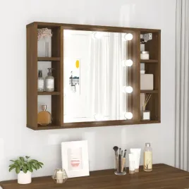 vidaxl-szafka-z-lustrem-i-oswietleniem-led-brazowy-dab-76x15x55-cm