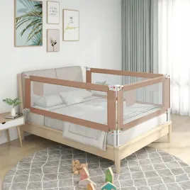 vidaxl-barierka-do-lozeczka-dzieciecego-taupe-160x25-cm-tkanina