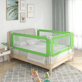 vidaxl-barierka-do-lozeczka-dzieciecego-zielona-160x25-cm-tkanina