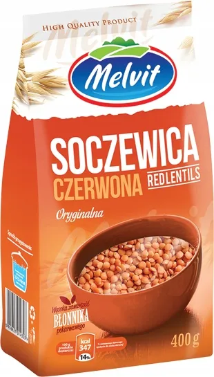 melvit-soczewica-czerwona-400g-waga-z-opakowaniem-405-kg
