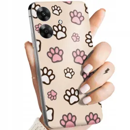 etui-do-realme-note-60-wzory-lapki-slady-lapa-stopa-obudowa-pokrowiec-case