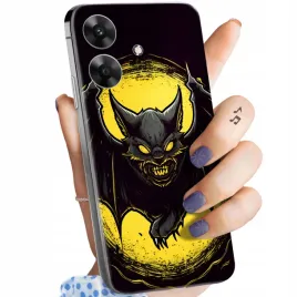 etui-do-realme-note-60-wzory-nietoperz-bat-obudowa-pokrowiec-case
