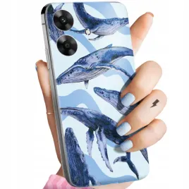 etui-do-realme-note-60-wzory-morze-fale-woda-aqua-obudowa-pokrowiec-case
