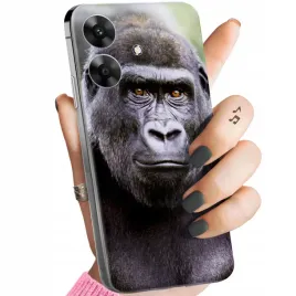 etui-do-realme-note-60-wzory-malpki-malpa-nosacz-obudowa-pokrowiec-case