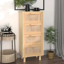 vidaxl-kredens-brazowa-40x30x90-cm-lita-sosna-i-naturalny-rattan