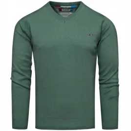 sweter-meski-kolnierzyk-v-neck-w-serek-zielony-xxl