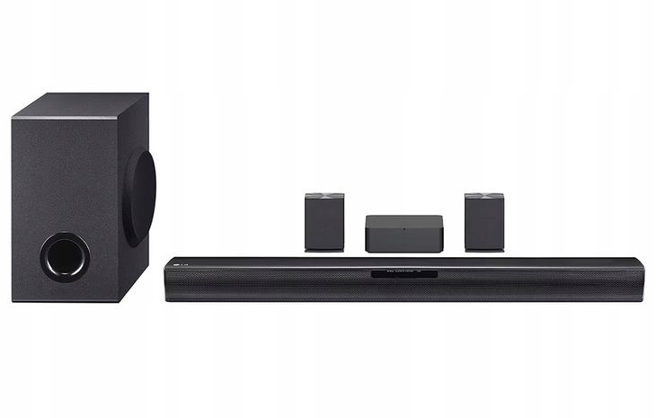 ﻿SOUNDBAR LG SQC4R 220W 4.1 BLUETOOTH USB TYLNE GŁOŚNIKI BEZPRZEWODOWY SUB