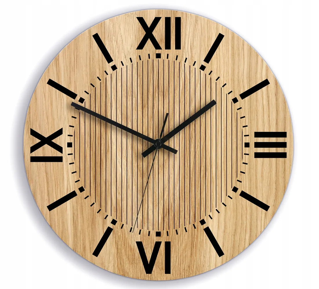 zegar-scienny-modernclock-bezowy-czarny-335cm