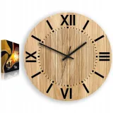 zegar-scienny-modernclock-bezowy-czarny-335cm-zasilanie-baterie