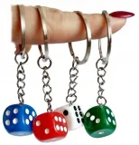 brelok-do-kluczy-kostka-do-gry-material-dominujacy-inny