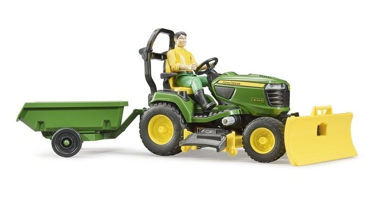 Zdjęcia - Figurka / zabawka transformująca John Deere ﻿Bruder 62104 Traktorek z kosiarką  X949 