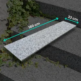 parapet-stopnica-granitowa-szara-plomieniowana-bianco-sardo-g602-180x33x2