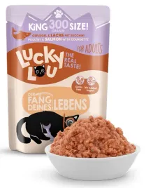 zdrowa-karma-dla-kota-bez-zboz-cukru-i-gmo-lucky-lou-drob-i-losos-300g