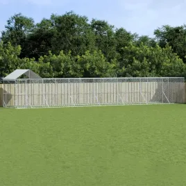vidaxl-kojec-dla-psa-z-dachem-srebrny-14x2x25m-stal-galwanizowana