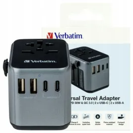 verbatim-adapter-podrozny-eu-uk-us-2xusb-a-2xusb-c-pd-30w-szybki-czarny