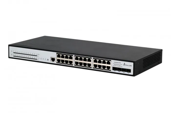 extralink-switch-poe-chiron-pro-24-ge-port-managed