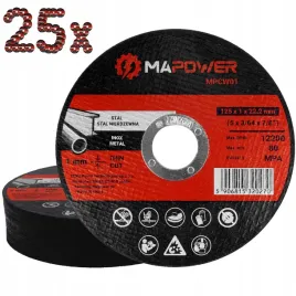25x-tarcze-tarcza-do-ciecia-metalu-stali-nierdzewnej-inox-125mm-1mm-mapower