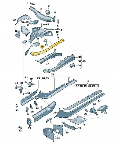 mocowanie-blotnika-audi-p-a4-16-le-vag-8w0806761a-producent-czesci-volkswagen-oe