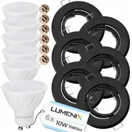zestaw-6x-oprawa-okragla-ruchoma-czarna-zarowka-gu10-led-10w-neutralna