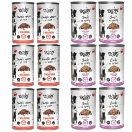 karma-mokra-dla-psa-tuf-tuf-kawalki-w-sosie-wolowina-i-jagniecina-12-x1250g