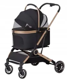 wozek-dla-psa-kota-transporter-spacerowy-skladany-do-20kg-czarno-zloty