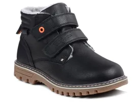 buty-zimowe-dzieciece-chlopiece-ocieplane-na-rzepy-wojtylko-24125-czarne