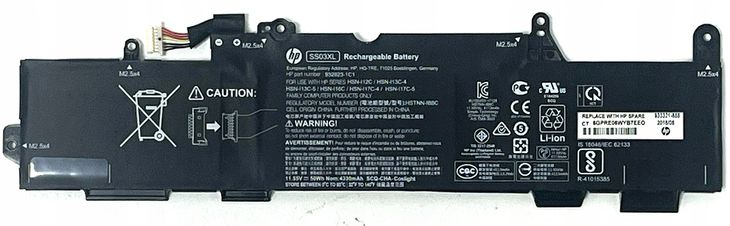 Oryginalna Bateria do laptopa HP SS03XL 932823-1C1 50Wh 4330mAh 11.55V