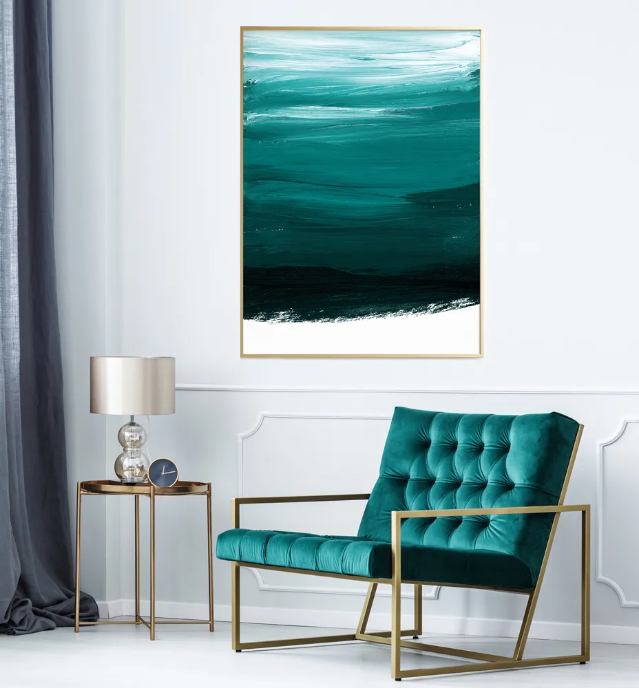 plakat-abstrakcja-mazy-farba-50x70-cm-stan-nowy