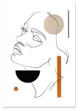 plakat-portret-boho-twarz-70x100-cm