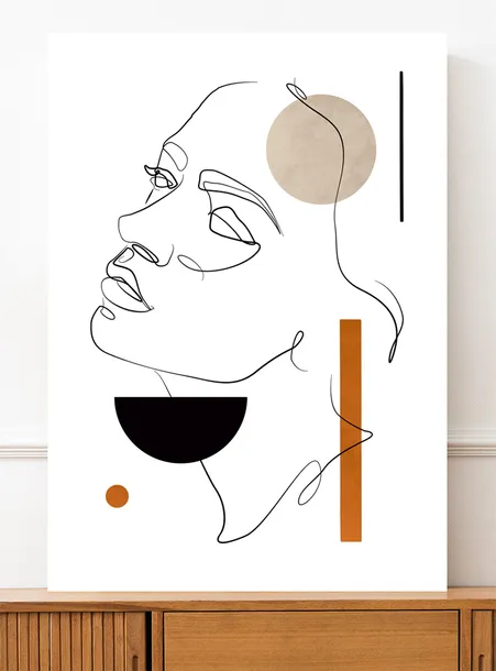plakat-portret-boho-twarz-70x100-cm-wysokosc-produktu-100-cm