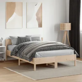 vidaxl-rama-lozka-bez-materaca-140x190-cm-lite-drewno-sosnowe