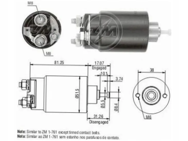 elektromagnes-rozrusznika-ford-escort-classic-1-6-stan-nowy