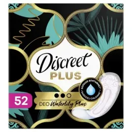 discreet-zone-plus-wkladki-higieniczne-deo-waterlily-plus-52-szt