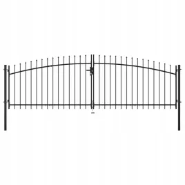 vidaxl-brama-dwuskrzydlowa-z-grotami-400-x-175-cm