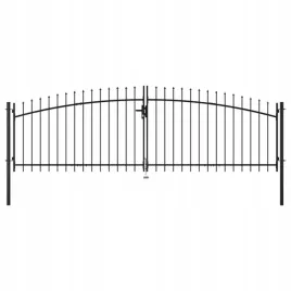 vidaxl-brama-dwuskrzydlowa-z-grotami-400-x-200-cm