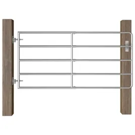 vidaxl-furtka-do-zagrody-5-pretow-stal-95-170-x90-cm-srebrna