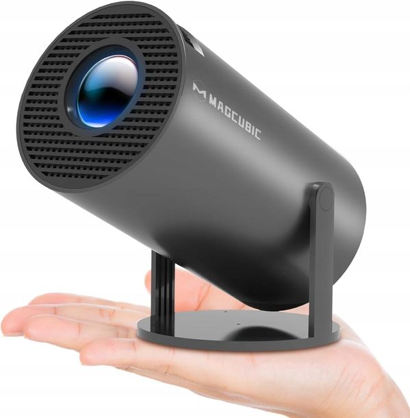 Projektor LCD Magcubic HY300 Mini 4K/200 WiFi 6 BT 5.0 130 cali SZARY
