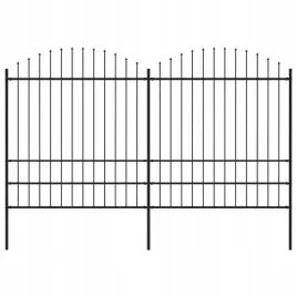 vidaxl-panele-ogrodzeniowe-z-grotami-stal-175-2-x-34-m-czarne