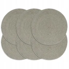 vidaxl-maty-na-stol-6-szt-gladkie-szare-38-cm-okragle-bawelna
