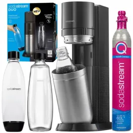 saturator-sodastream-duo-titan-2-butelki-syfon-czarny-naboj-quick-connect