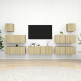 vidaxl-7-cz-zestaw-szafek-tv-dab-sonoma-material-drewnopochodny