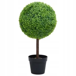 vidaxl-sztuczny-bukszpan-w-formie-kul-w-doniczce-zielony-50-cm