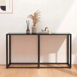 vidaxl-konsola-czarna-140x35x755-cm-szklo-hartowane