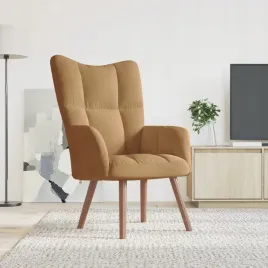 vidaxl-fotel-brazowy-obity-aksamitem