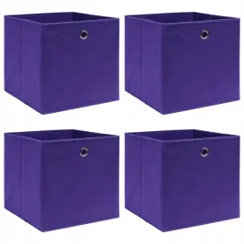 vidaxl-pudelka-z-wlokniny-4-szt-28x28x28-cm-fioletowe