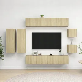 vidaxl-8-cz-zestaw-szafek-tv-dab-sonoma-material-drewnopochodny